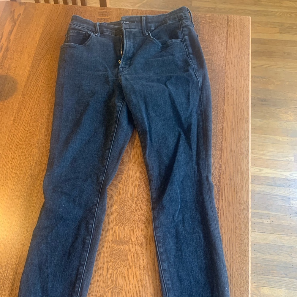 Good American Good Legs Raw Hem